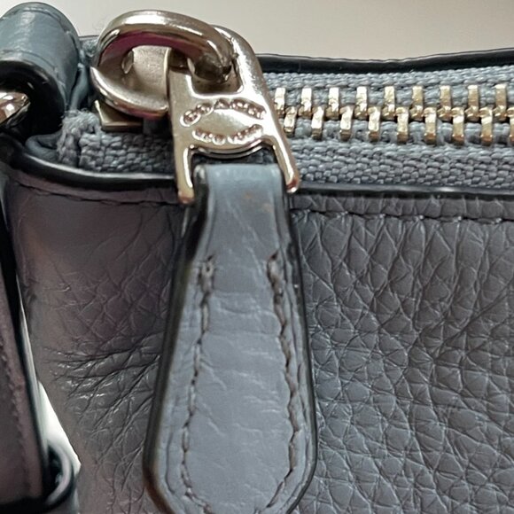 Coach Leather Small 2-way Handbag Baby Blue - Picture 5 of 12